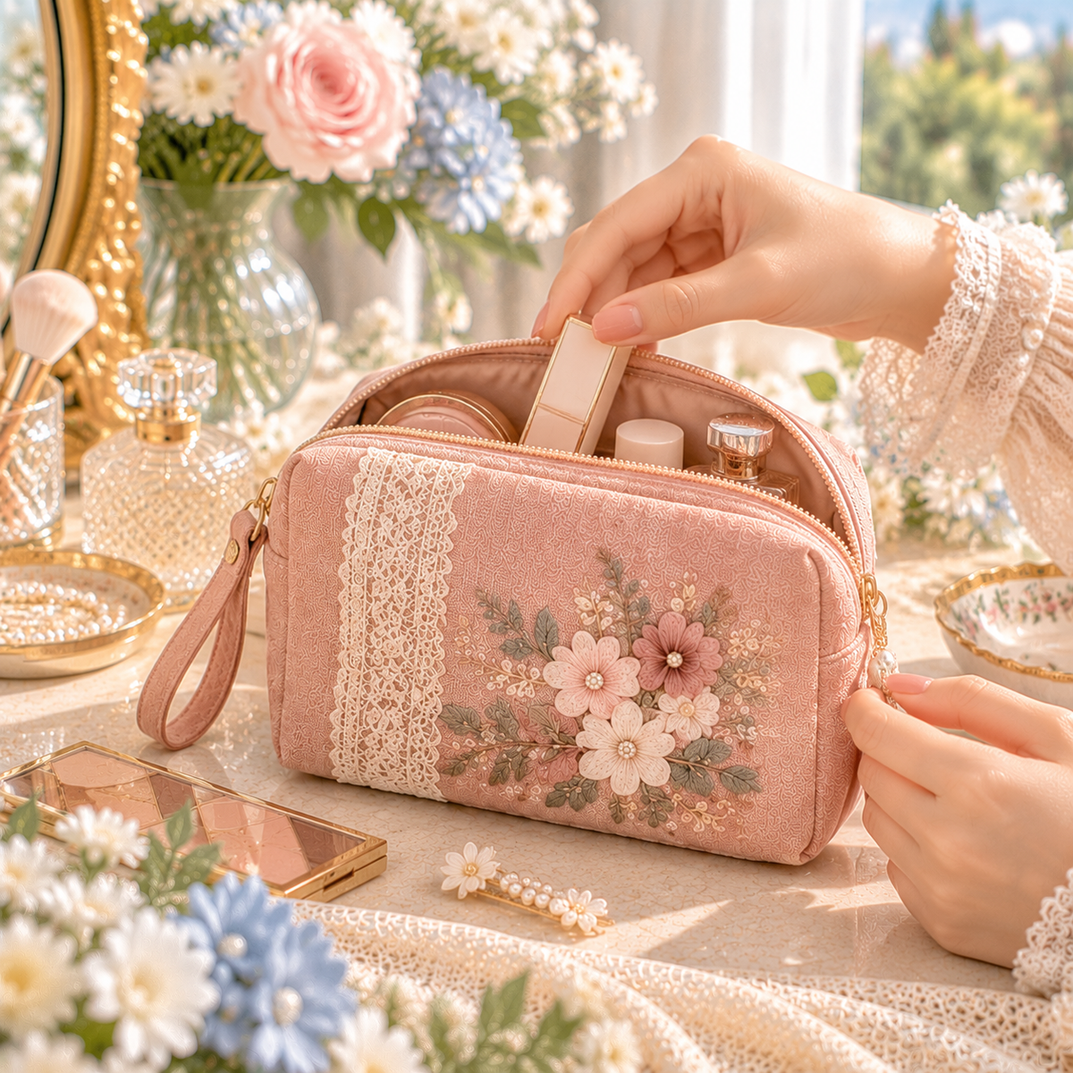 Norvexad™ Linen Travel Mini Bag
