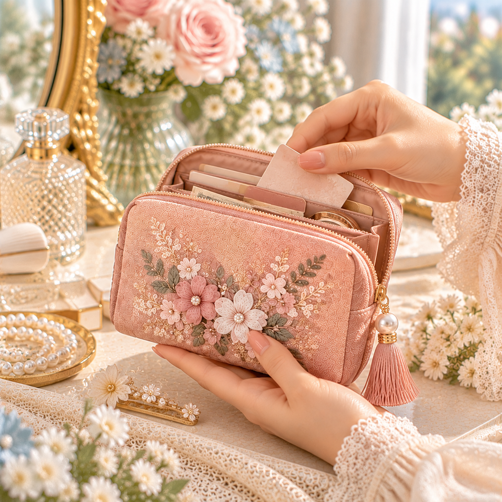 Norvexad™ Embroidered Pocket Wallet