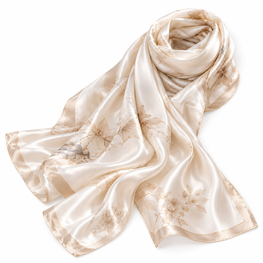 Norvexad™ Silk Satin Evening Wrap
