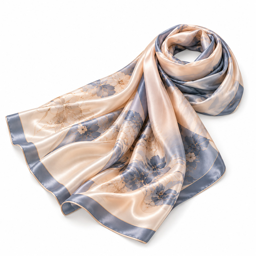 Norvexad™ Silk Satin Evening Wrap